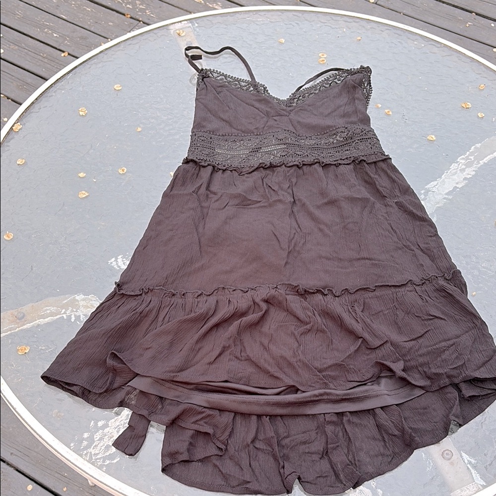 Black Mini Summer Dress – Size M